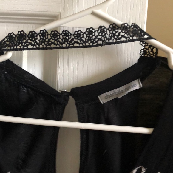 Charlotte Russe choker crop top - Picture 2 of 4